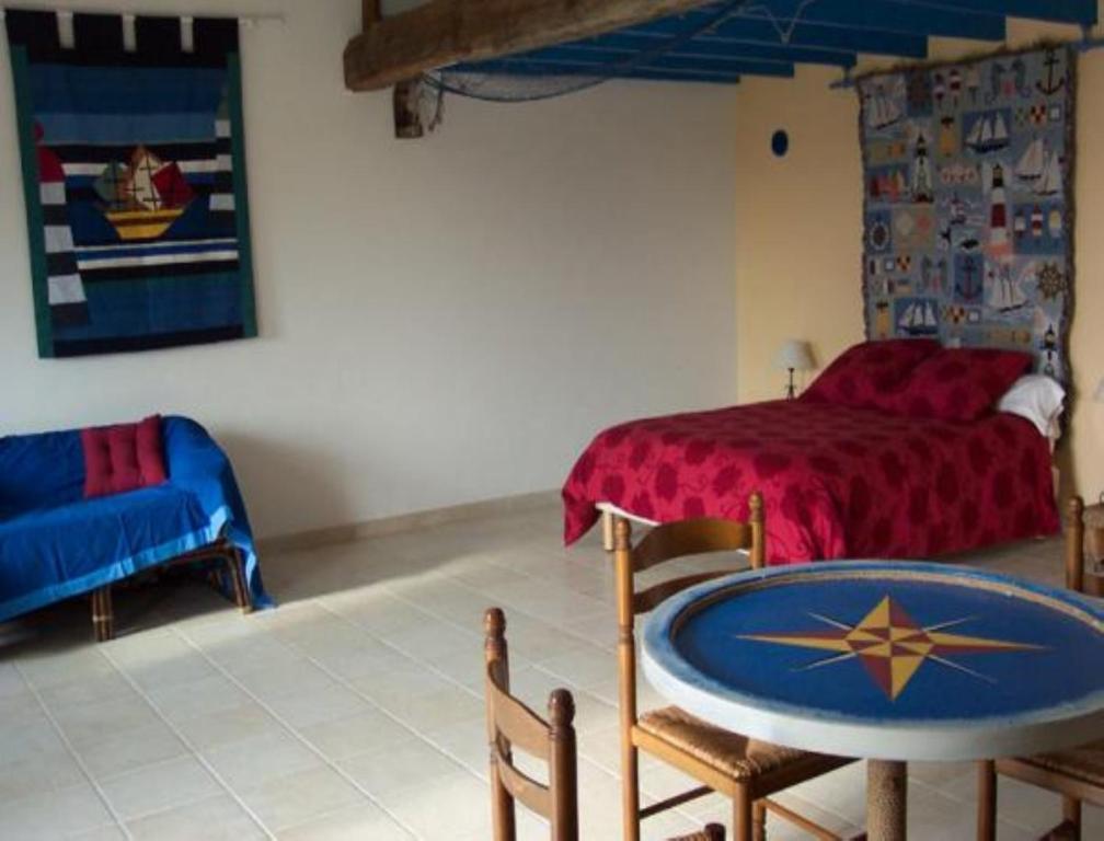 Bed and Breakfast Le Colombier de Kerguezec Surzur Habitación foto